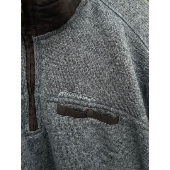 Eddie Bauer Fleece Pullover Sweater, Blue Men’s size XXL - Picture 2 of 6